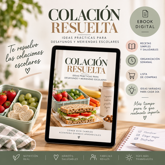 COLACIÓN RESUELTA: +30 RECETAS